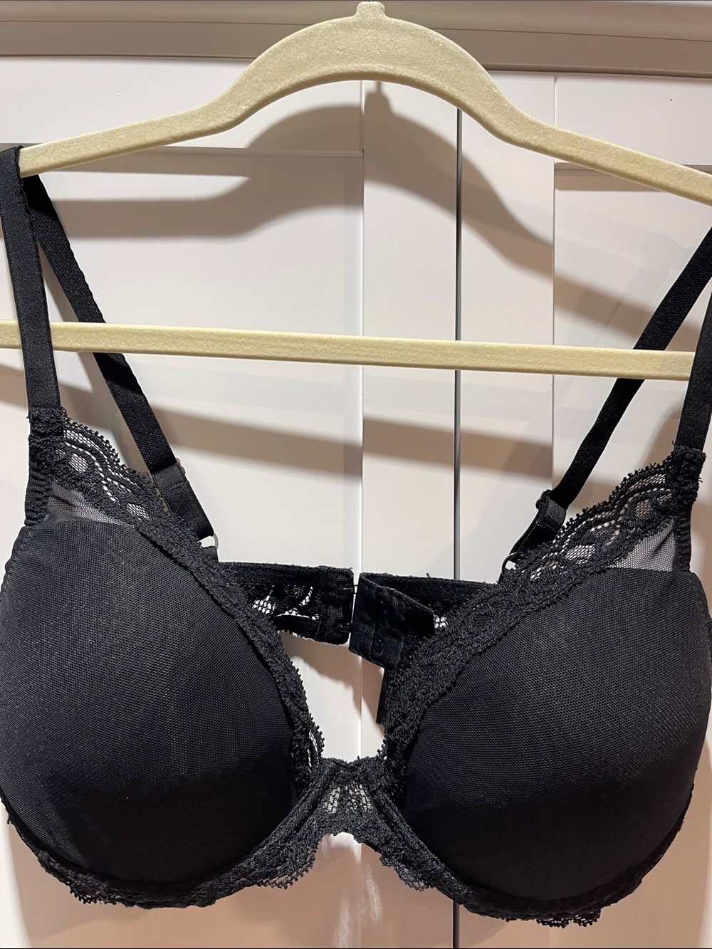 Natori Black Lace Underwire Bra